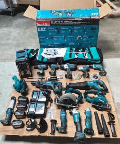 Clearance SALE BUY 3 Take 1 Free Makita LXT1500 18-Volt LXT Lithium-Ion Cordless 15 Pieces Combo Kit