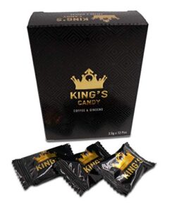 KING'S CANDY COFFEE & GINSENG 3.5g x 12 Pieces