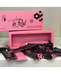 LADY IN RED ROYAL HONEY FOR HER – Pink Box – 10g x 12 Sachets